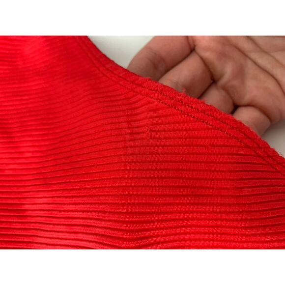 Frankie's Bikinis Eliza One Piece Lipstick Red Women Small - Picture 10 of 11